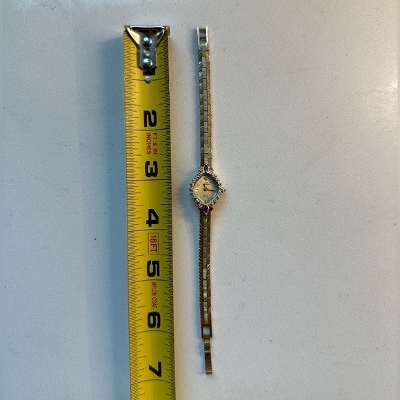 *Vintage* Jules Jurgensen Ruby and Diamond Watch - Picture 8 of 8